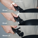 CookingTotem® | 10-Delige Opstapelbare Non-Stick Pannenset