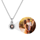 Colar Circular Personalizável Feminino Prata 925