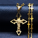 Colar Cruz Cristã Masculino Banhado a Ouro 18K