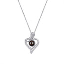 Colar Amor Personalizável Feminino Prata 925