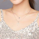 Colar Duplo Amor pela Cruz