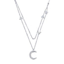 Colar Duplo Céu Estrelado