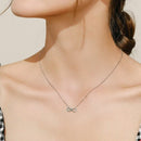 Colar Infinito Azul Turquesa