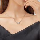 Colar Borboletas Livres em Prata 925