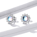 Conjunto Moon Flower em Prata 925