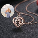 Colar Coração Fraterno Personalizável Feminino Prata 925