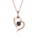 Colar Amor Personalizável Feminino Prata 925