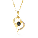 Colar Amor Personalizável Feminino Prata 925