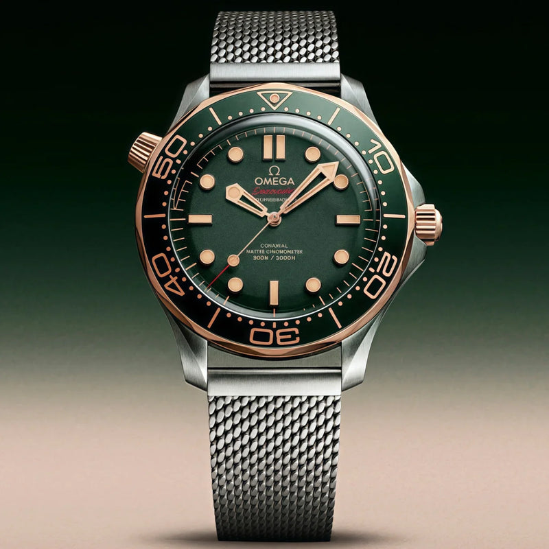 PROMOÇÃO COMPRE 1 LEVE 3 - Relógio Seamaster Diver 300M 42mm James Bond 60th anniversary - Acompanha Caixa + Certificado (Somente HOJE!)