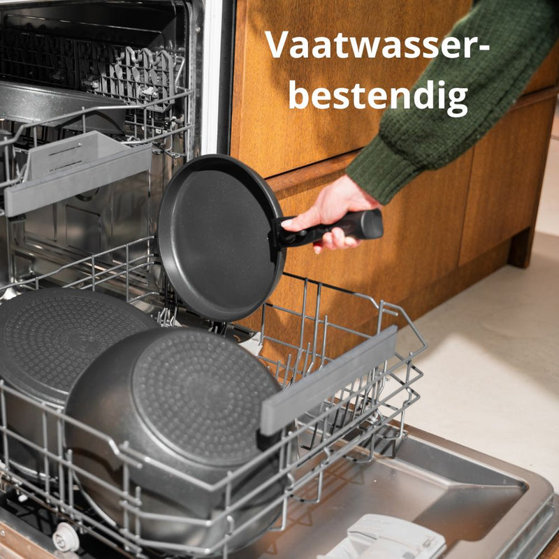 CookingTotem® | 10-Delige Opstapelbare Non-Stick Pannenset
