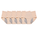 Calcinha Confort Antivazamento Para Incontinência Urinária - Kit Promocional 5 Unidades