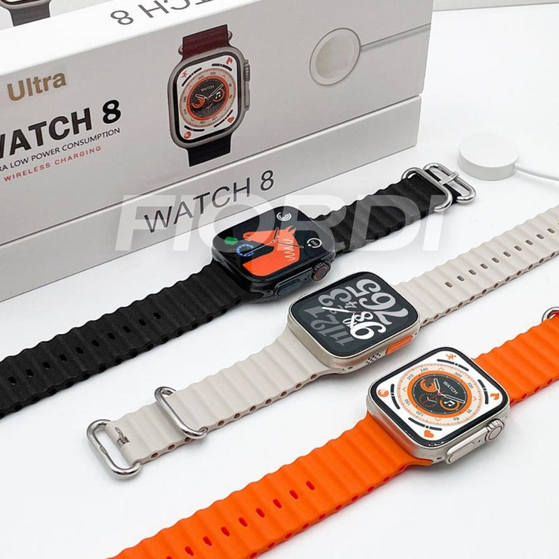 Smartwatch - Serie 8 Ultra + (2ª Pulseira de Brinde)