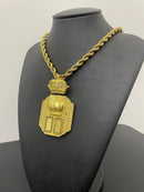 Corrente Elo Baiano 12mm + Pingente 00 - (MAIS VENDIDAS 🔥)