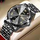 Relógio Diamond™ Aço inoxidável Automático ( À prova d água)