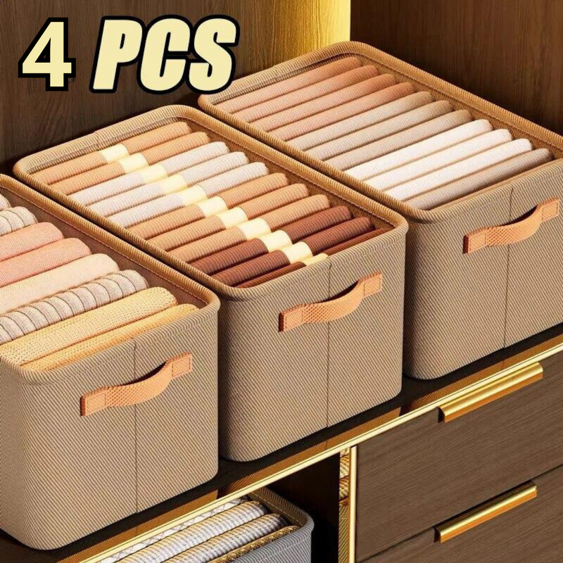 Organizador de Roupas Dobrável - COMPRE 1 LEVE 4 - (SOMENTE HOJE)