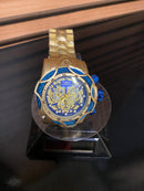 LANÇAMENTO Relógio Invicta Venom Skeleton Dourado 2.0 + 2 BRINDES + Frete Grátis
