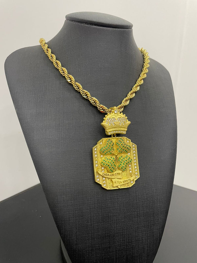 CORRENTE ELO + PIGENTE CADA UM COM SUA SORTE 🍀