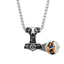 Colar Viking Personalizável Masculino Aço Inoxidável