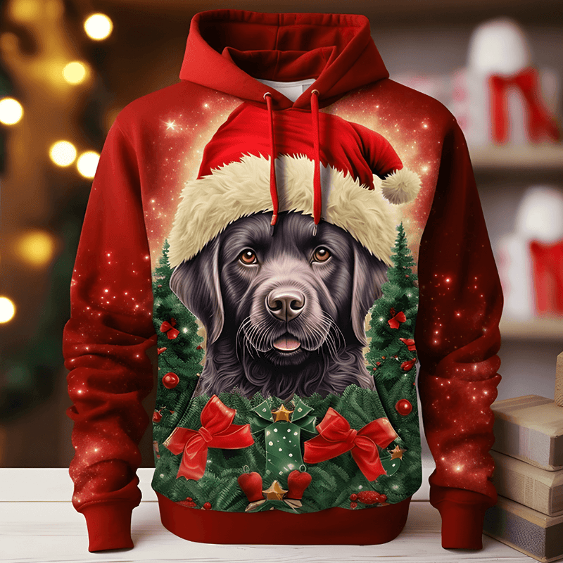 Hoodie Natalino™ Casaco Dog Elegante e Conforto para um Outono Estiloso