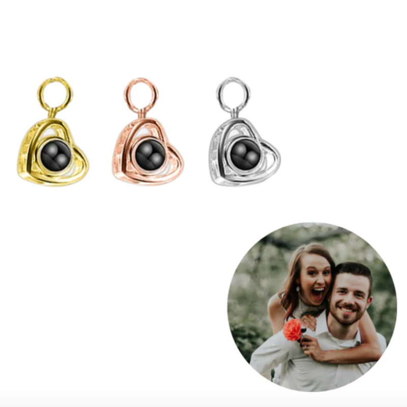 Pingente Personalizado Coração Prata 925