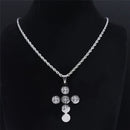 Colar São Bento Masculino Prata