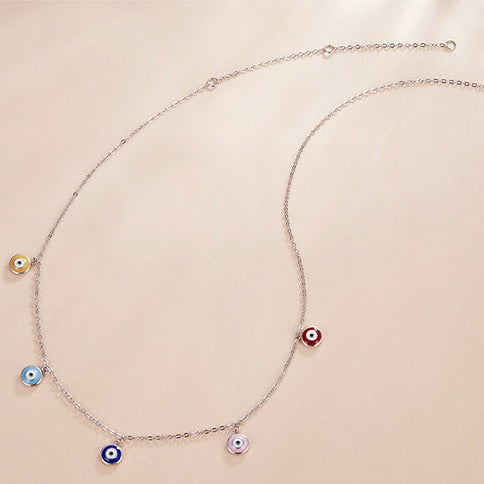 Colar Olho Grego Multicolorido