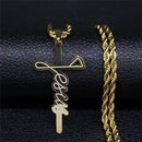 Colar Jesus Banhado a Ouro 18K