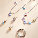 Colar Olho Grego Multicolorido