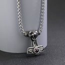 Colar Viking Personalizável Masculino Aço Inoxidável