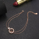 Pulseira Star com Zircônias Personalizável Feminina Prata 925