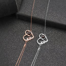 Pulseira "I Love You To The Moon And Back" Personalizável Feminina Prata 925