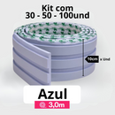 Kit Painel Ripado Autocolante 3M Laminado  | Linha Madeto | TOP