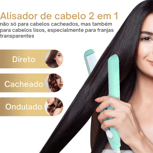 Chapinha Titanium Alisadora Liz Hair - Mega Desconto + Frete Grátis Hoje