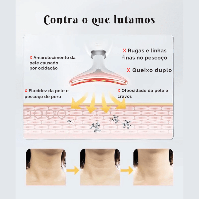 Glow Magnético Pi60 - ClipBrasil (Remove a papa e levanta a pele)