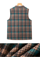 Colete de Lapela Francesca™ Moda Européia / Uma Peça que Reflete o Brilho e a Beleza da Moda Européia.