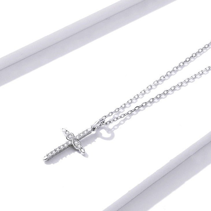 Colar Cruz Fé Infinita