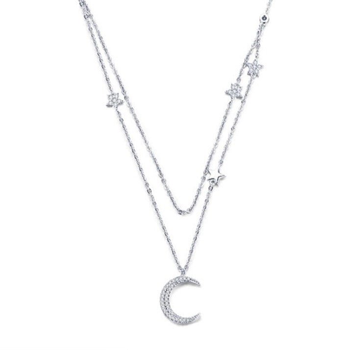 Colar Duplo Céu Estrelado