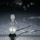 Colar Pérola Elegante em Prata 925