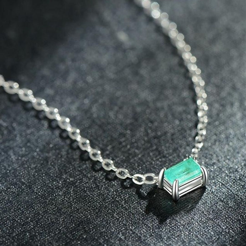 Colar Pingente Turmalina Paraíba