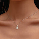 Colar Sol de Opala Azul