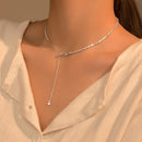 Colar Prata Delicado Cintilante