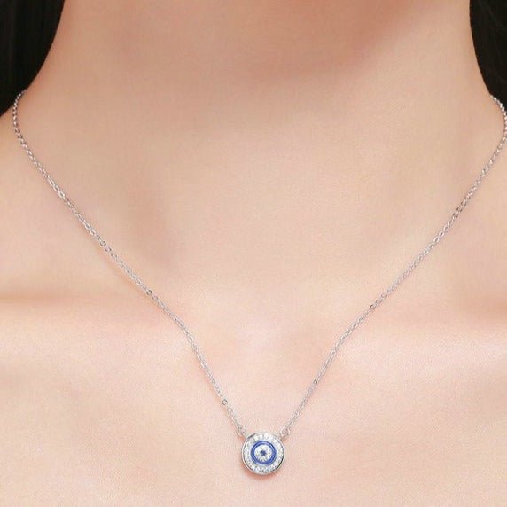 Colar Olho Grego Circular