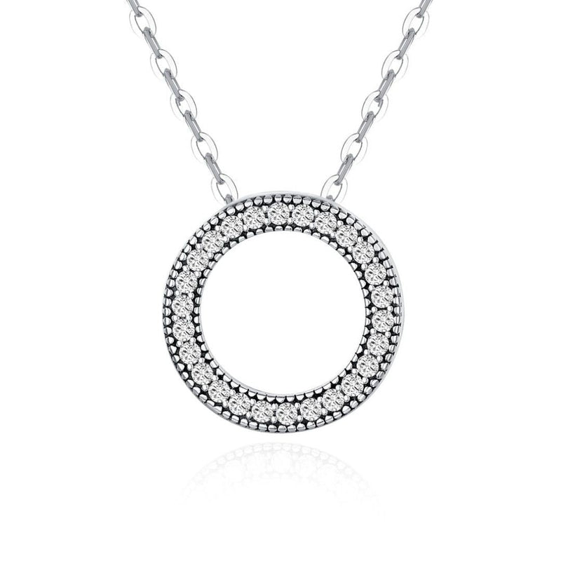 Conjunto Coração Elegance em Prata 925