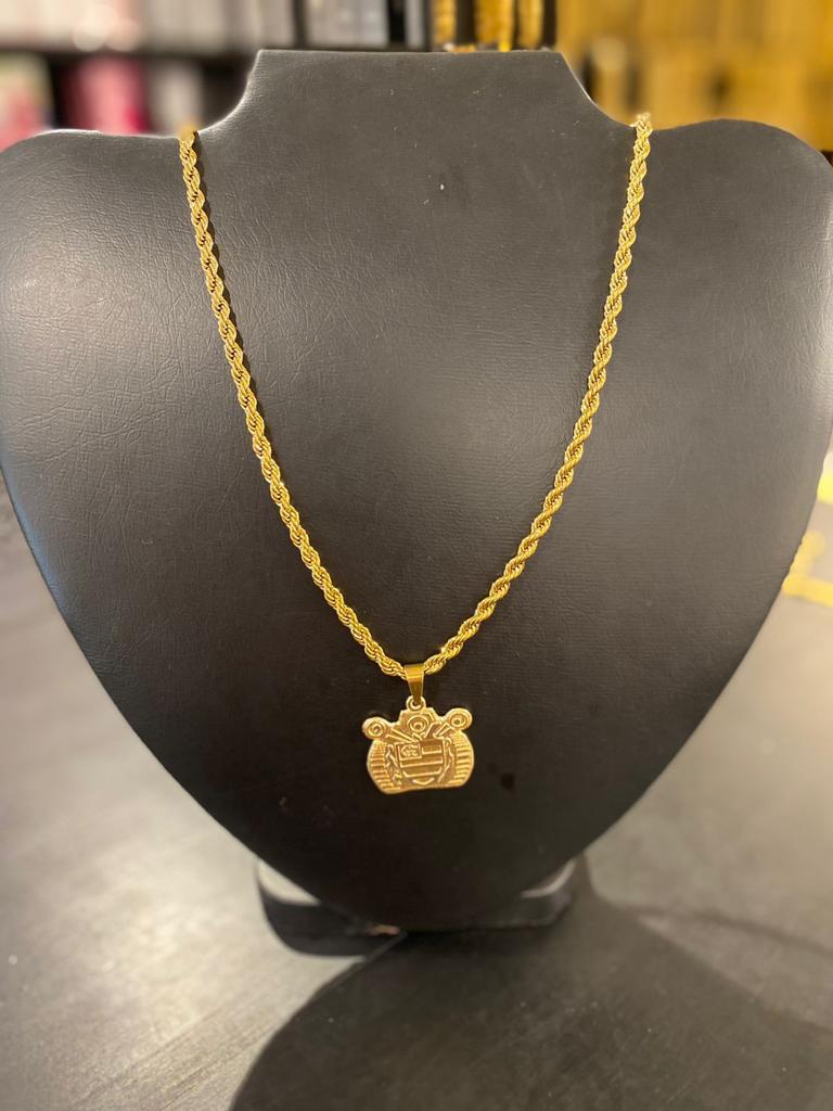 Elo baiano 6 mm + Pigente Flamengo