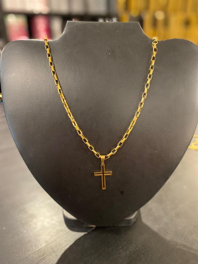 Cartier boleada 6 mm + Cruz vazado