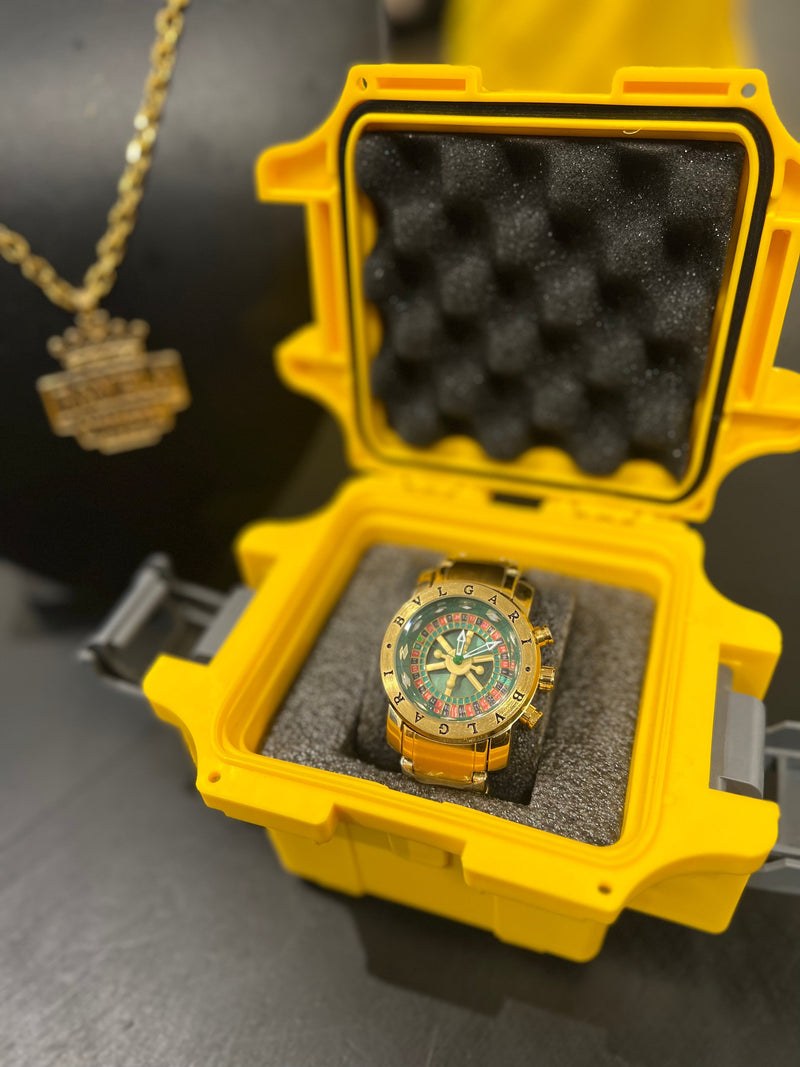 KIT BVLGARI ROLETA VERDE