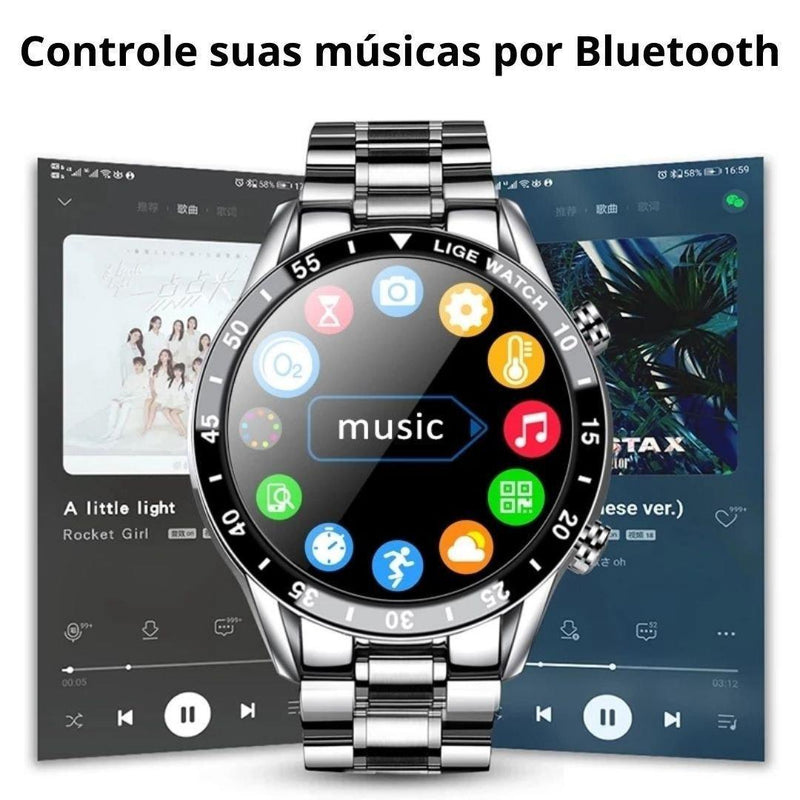 Smartwatch Luxury a Prova D'água